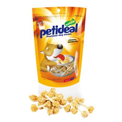 Premium Petideal dog treats Chicken dumbbells pet snacks